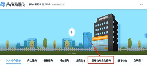 佛山市不動產(chǎn)登記信息查詢方式及信息技術(shù)咨詢服務(wù)指南